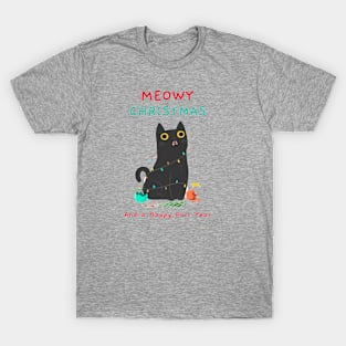 Meowy Christmas T-Shirt